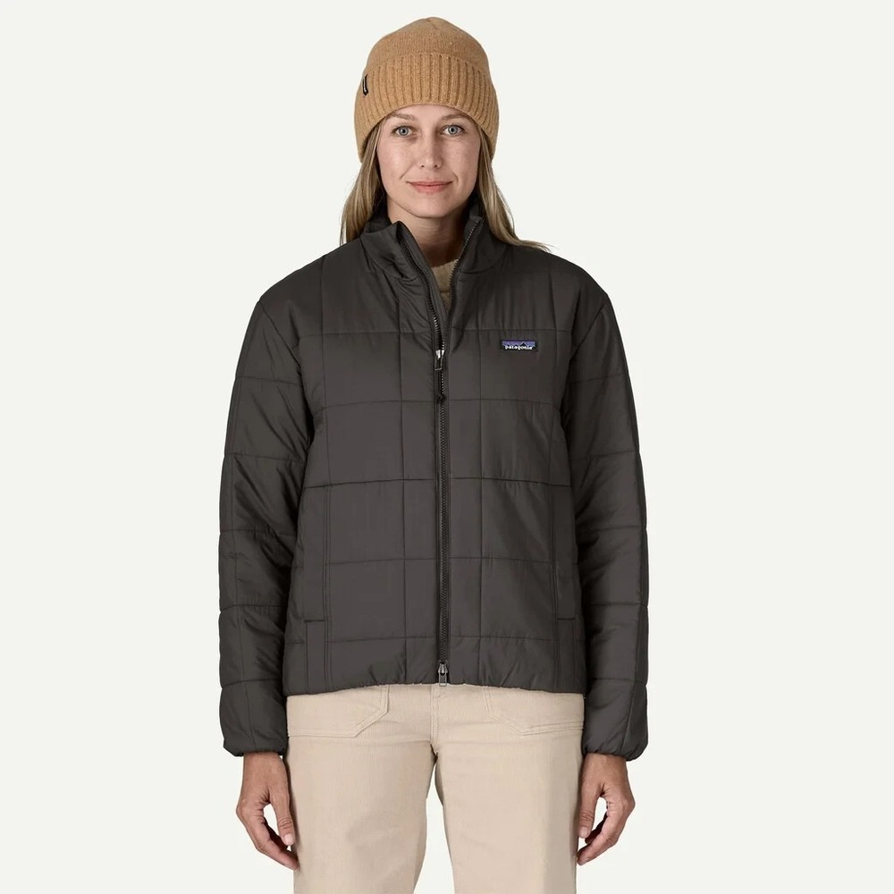 Patagonia Light Gust Jacket in Black Women Large DWR Thermogreen‎ NWT $250